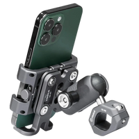 Billet Aluminium Motorcycle Bike Phone Holder